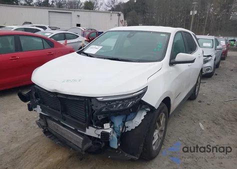 2024 Chevrolet Equinox Fwd Lt из США, поврежденный, VIN 3GNAXKEG3RL335097